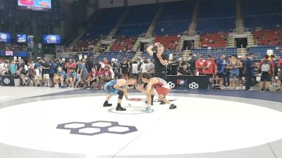 120 lbs Champ. Rd Of 64 - Isaiah Tuttle, Nebraska vs Camm Colgate, California