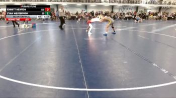 Silver 133 lbs Quarterfinal - Emmitt Newton, Coe vs Zyan Westbrook, Quincy
