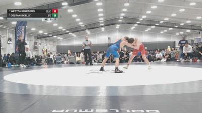 175 lbs Semis - Weston Borgers, Blair Academy vs Destan Skelly, Jack Pine Savage