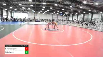 152 lbs Quarterfinal - David Hunsberger, SC vs M.J. Gaitan, CA