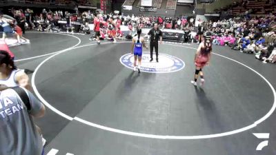 110 lbs Leni Garcia, SAWA - Sacramento Area Wrestling Association vs Sophia Dacoco, SJWA - San Joaquin Wrestling Association