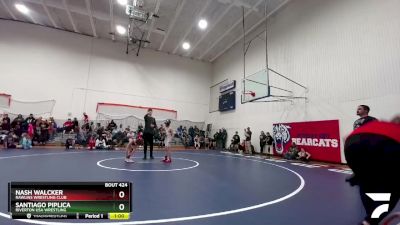 71 lbs Round 2 - Nash Walcker, Rawlins Wrestling Club vs Santiago Piplica, Riverton USA Wrestling