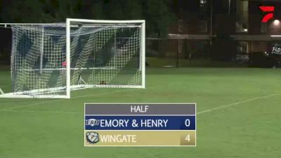 Replay: Emory & Henry vs Wingate - 2022 Emory & Henry vs Wingate - Men's | Sep 10 @ 7 PM