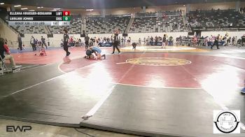 133 lbs Consi Of 16 #2 - Elleaha Krueger-Benjamin, Lawton IKE vs Lesliee Jones, Choctaw Jh