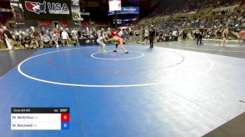 132 lbs Cons 64 #2 - Maddox McArthur, Georgia vs Mateo Rockwell, Oregon