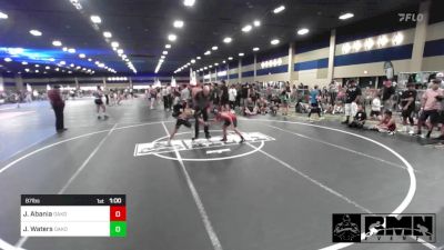 87 lbs Rr Rnd 1 - Jordan Abania, Oakdale WC vs Jymini Waters, Oakdale WC