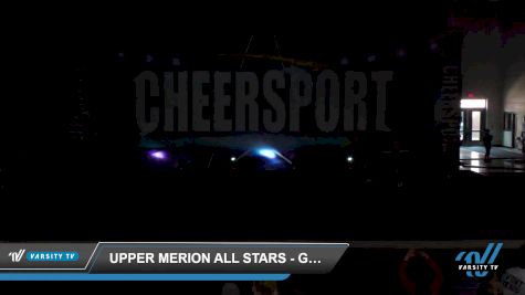 Upper Merion All Stars - Glitter [2022 L1.1 Youth - PREP Day 1] 2022 CHEERSPORT - Toms River Classic