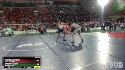 3A 285 lbs Cons. Semi - Taylor Dodd, Bonners Ferry vs Finnigan Moon, McCall-Donnelly