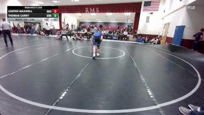 144 lbs Cons. Round 4 - Thomas Carey, Kelly Walsh vs Carter Maxwell, Douglas