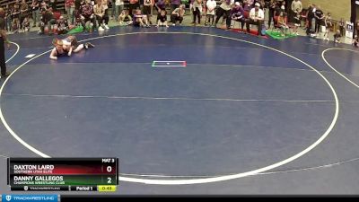 5th Place Match - Danny Gallegos, Champions Wrestling Club vs Daxton Laird, Southern Utah Elite