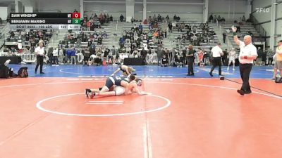 106 lbs 7th Place - Sam Winship, ME vs Benjamin Marino, NY