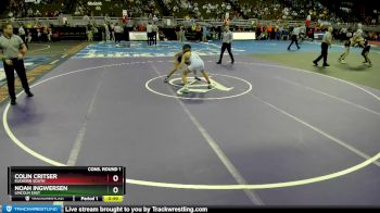 Cons. Round 1 - Noah Ingwersen, Lincoln East vs Colin Critser, Elkhorn South