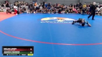 53-56 lbs Round 5 - Keidrick O`Bannon, FordDynastyWrestlingClub vs Declan Larsen, Salem Elite Mat Club