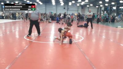 60 lbs Round 3 - 12:30pm Saturday - Cole Richardson, Great Neck W.C. vs Beacon Burroughs, All I See Is Gold