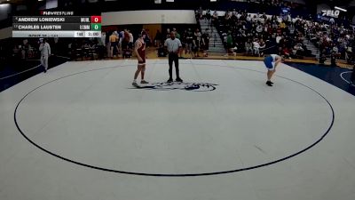 141 lbs Champ. Round 1 - Andrew Loniewski, Muhlenberg vs Charles Lausten, Merchant Marine