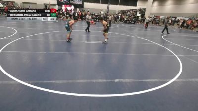 120 lbs Cons. Quarters - Brandon Avila Ramos, Aniciete Training Club vs Alejandro Vargas, COWA