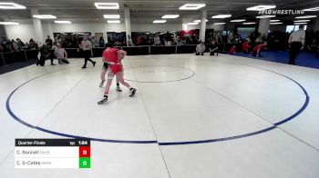 91 lbs Quarterfinal - Cameron Bonnell, Doughboy vs Colbin Gadbois-Cates, Hamma Shack