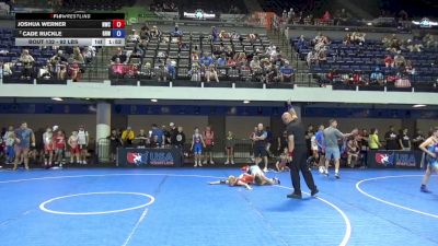 92 lbs Champ. Rd Of 16 - Joshua Werner, NOVA Wrestling Club vs Cade Ruckle, Gold Rush Wrestling
