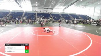 144 lbs 3rd Place - Jaxon Harcey, Bmhs vs Preston Malkin, Foothill