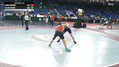 157 lbs Consi Of 32 #2 - Gabe Mendez, Wellesley vs Jacob Hamm, Keene