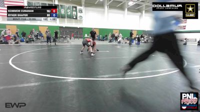 70 kg Rr Rnd 1 - Kommon Cunanan, Valiant Wrestling Club vs Ryker Shafer, Big Game Wrestling Club
