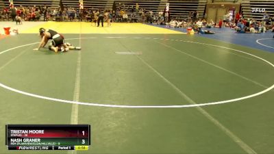 160 lbs Semis (4 Team) - Nash Graner, PEM (Plainview/Elgin/Millville) vs Tristan Moore, Staples