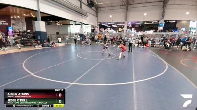 90 lbs Champ. Round 1 - Jesse O`Dell, West Texas Grapplers Wrestling Club vs Adler Atkins, Amped Wrestling Club
