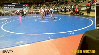 105 lbs Round Of 16 - Colton Zabinski, Backyard Brawlers Midwest vs Maxuim Tuttle, Central Kansas Young Lions