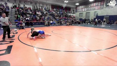 132 lbs Cons. Round 2 - Orion Johnsen, Sahuarita vs Aiden Plunkett, Santana