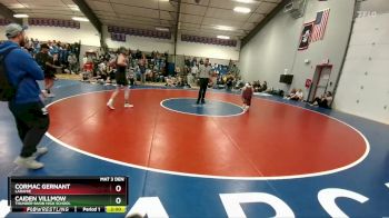 157A Champ. Round 1 - Caiden Villmow, Thunder Basin High School vs Cormac Gernant, Laramie