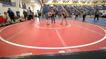 64-67 lbs Rr Rnd 4 - Lane Coffman, Claremore Wrestling Club vs Aden Lyon, Bartlesville Wrestling Club