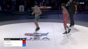 132 lbs Final - Jayden James, New Jersey vs Manuel Saldate, Nevada