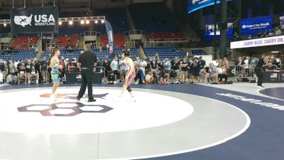 120 lbs Champ. Rd Of 32 - Sanchir Edington, Pennsylvania vs Mason Moody, Wisconsin