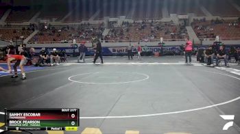 D2-120 lbs Cons. Round 1 - Sammy Escobar, Thunderbird vs Brock Pearson, Mountain View - Marana