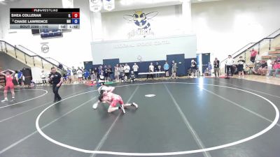 110 lbs Cons. Semis - Shea Colleran, IL vs Chase Lawrence, MN