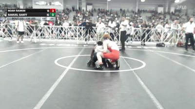 138 lbs Consi Of 8 #2 - Noah Rankin, VA vs Samuel Gantt, NC