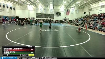 108-110 lbs Round 4 - Caden Cantu, Moorcroft vs Zavien De Los Santos, Gering