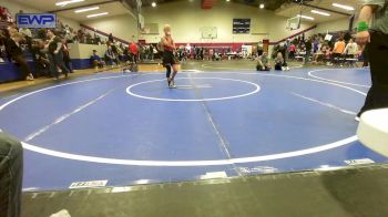 75 lbs Consolation - Tucker Novotny, Cowboy Wrestling Club vs Creek Cassity, Barnsdall Youth Wrestling