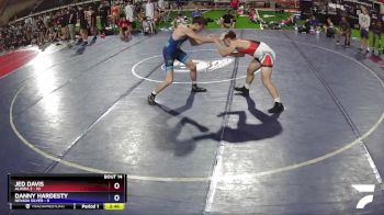 138 lbs Quarters & Wb (16 Team) - Jed Davis, Alaska 2 vs DANNY HARDESTY, Nevada SILVER