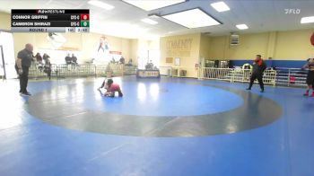 52.5kg Round 1 - Connor Griffin, Community Youth Center - Conco vs Cameron Shirazi, Community Youth Center - Conco