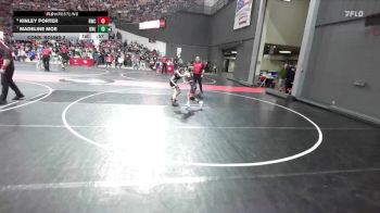 75 lbs Cons. Round 2 - Madeline Moe, Demons WC (Burlington) vs Kinley Porter, Riverdale Wrestling Club