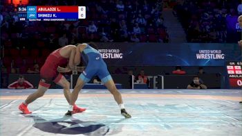 63 kg 1/4 Final - Leri Abuladze, Georgia vs Kensuke Shimizu, Japan