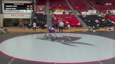 149 lbs Cons. Round 3 - Bishop Rush, Missouri Valley vs Andrew Dado, Ozarks