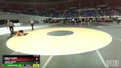 5A-106 lbs Cons. Semi - Owen Hoyt, West Albany vs Philip Alger, Crater