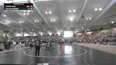 A 138 lbs Cons. Semi - Elving Vera, Spring Hill High School vs Skylar Hedges, Fairview High School