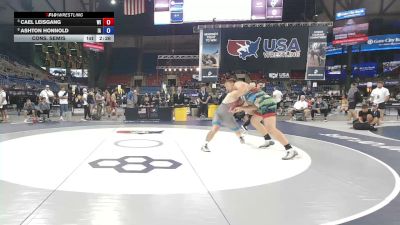 285 lbs Cons. Semis - Cael Leisgang, Wisconsin vs Ashton Honnold, Iowa