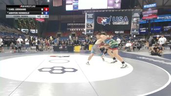 285 lbs Cons. Semis - Cael Leisgang, Wisconsin vs Ashton Honnold, Iowa