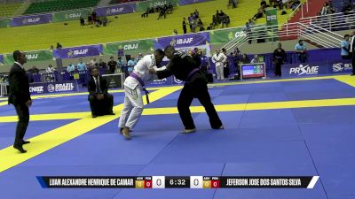 Jeferson Jose Dos Santos Silva vs Luan Alexandre Henrique De Camar 2025 Brasileiro Jiu-Jitsu IBJJF