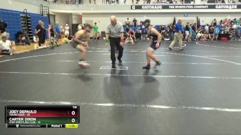 115 lbs Round 3 (8 Team) - Joey Depaulo, Young Guns vs Carter Dixon, Icon Wrestling Club