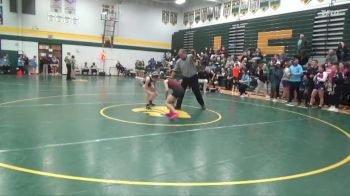 105 lbs Champ. Round 1 - Joey Hines, Xavier vs Aylla Karahodzic, Waterloo West